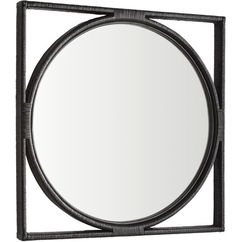 Pemba 34 X 34 inch Black Mirror, Large