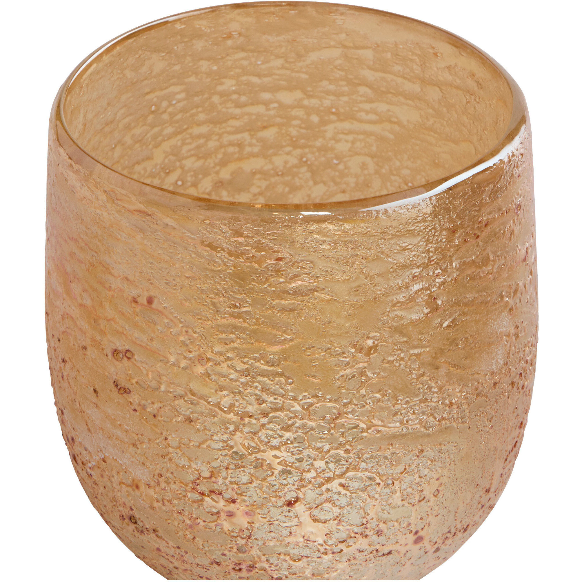 Golden Taffy 5.75 X 5.25 inch Vase, Medium