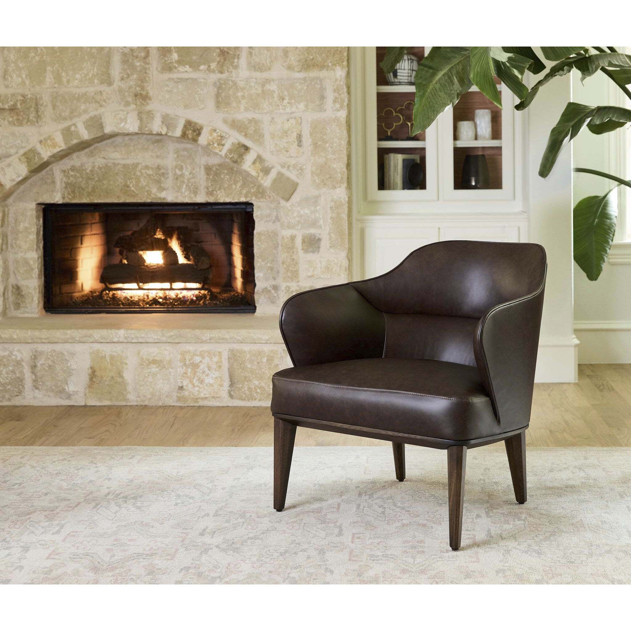 Agata Dark Brown Chair