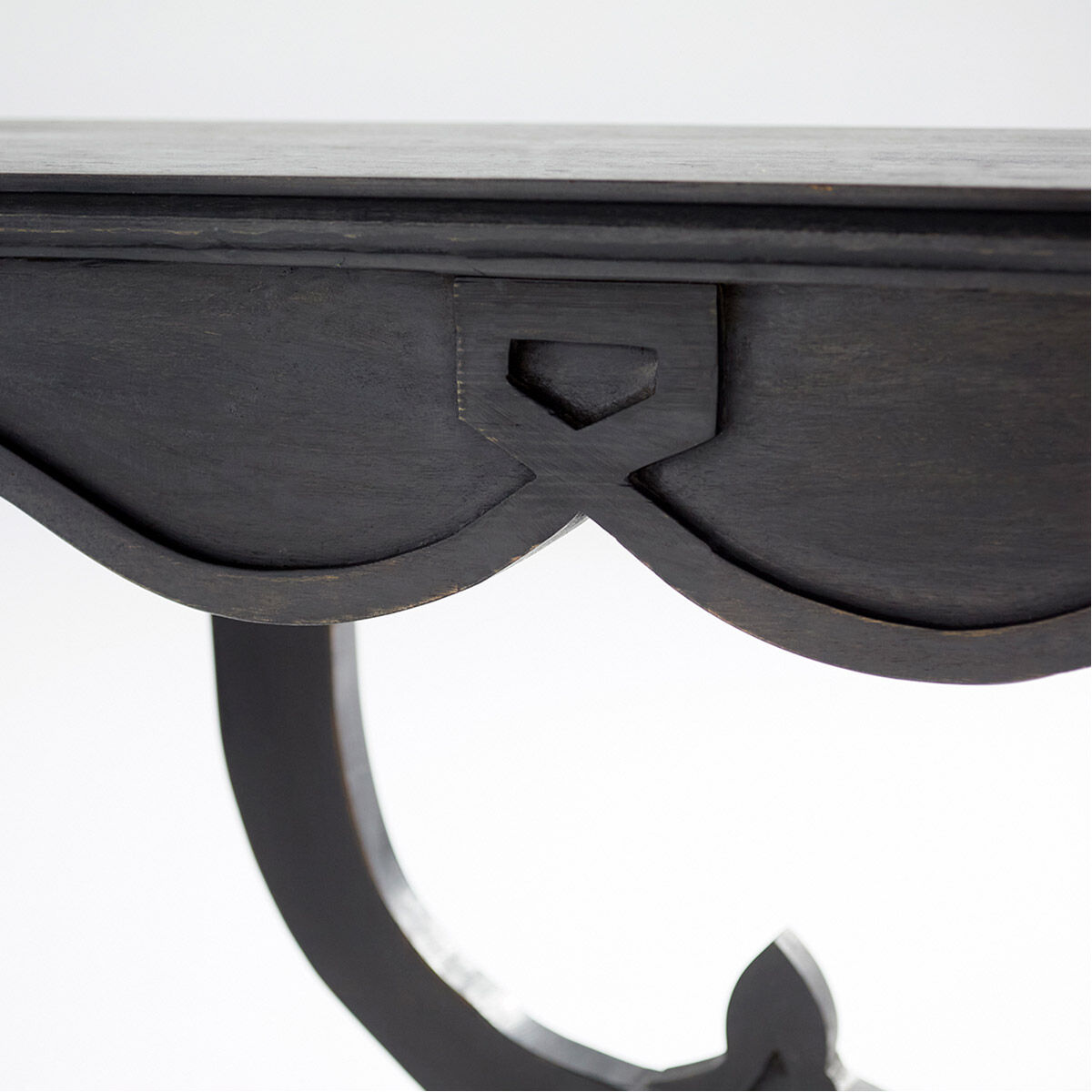 Lacroix 54 X 18 inch Black Console Table