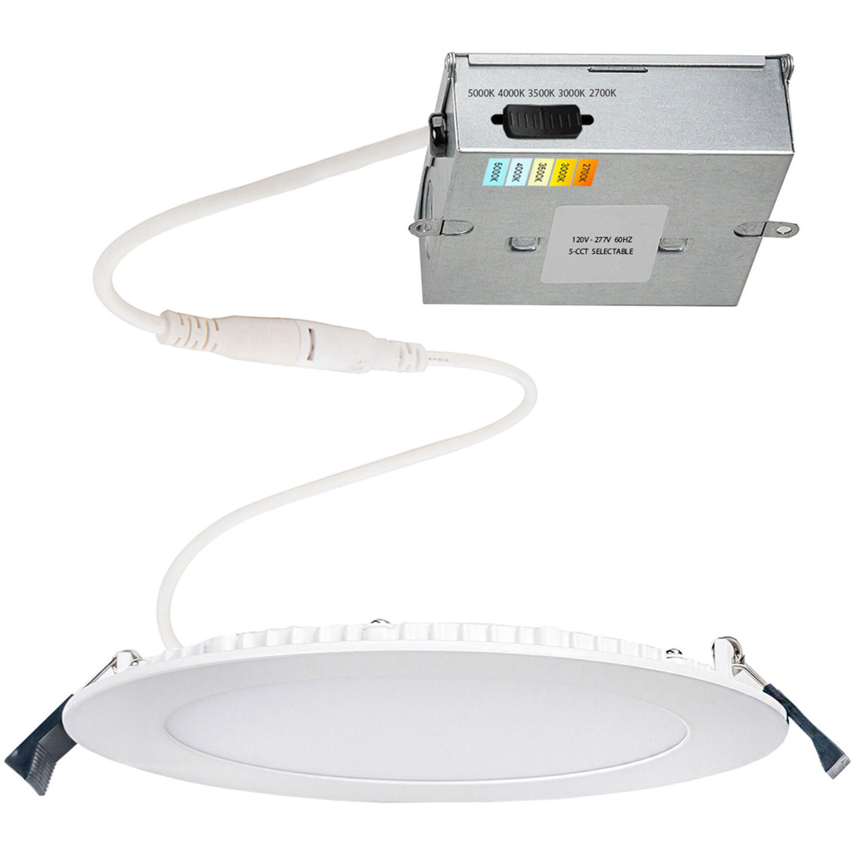 Lotos LED White Complete Kit Recessed Lighting