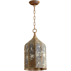 Collier 1 Light 10 inch Rustic Pendant Ceiling Light, Large