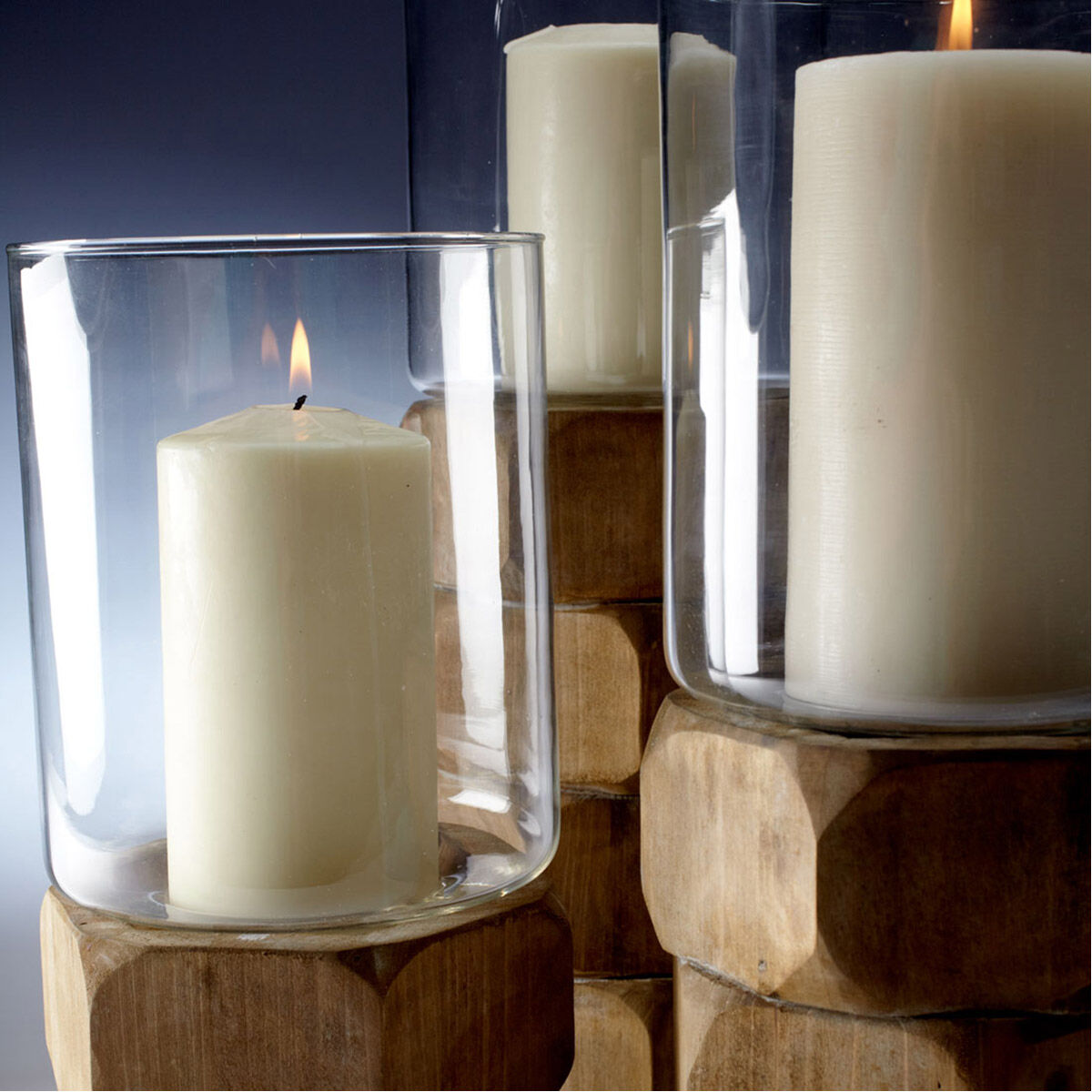 Hex Nut 14 X 6 inch Candleholder, Medium