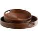 Papeete Brown Tray, Large