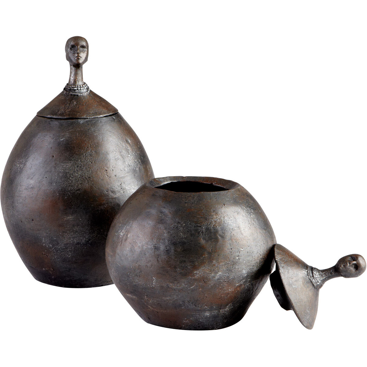 Keep Your Head Up Rustic Container, Large