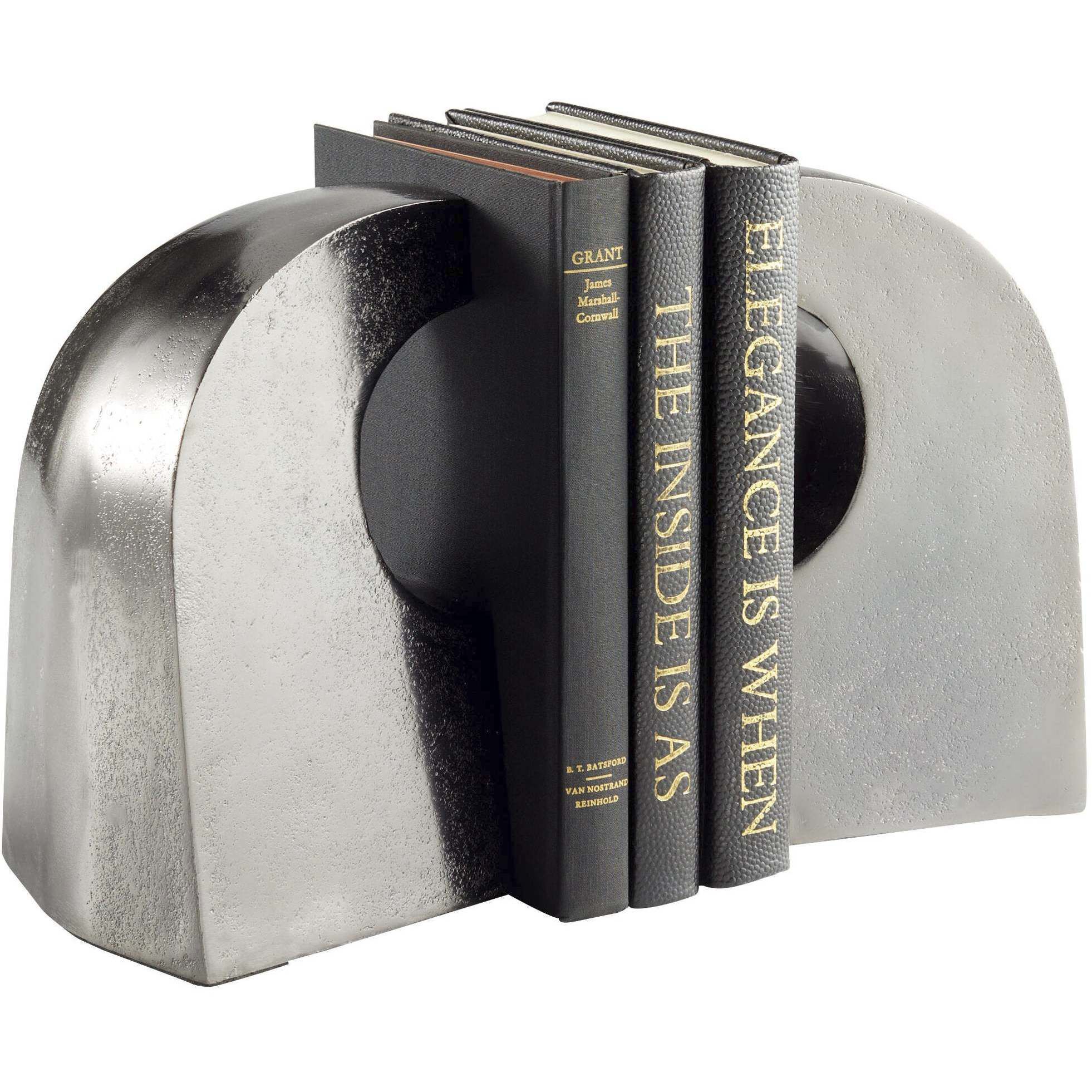 Apostrophe 6 X 6 inch Bronze Bookends, Set of 2
