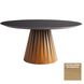 Bourbon 63 inch Medium Brown Dining Table