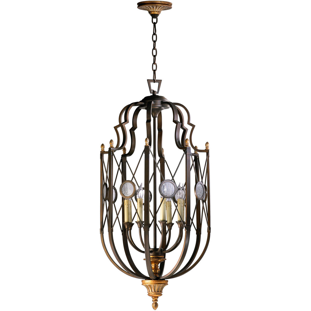 Bronze store entry light