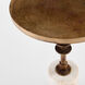 Jetson 23.75 X 13 inch Antique Brass Accent Table