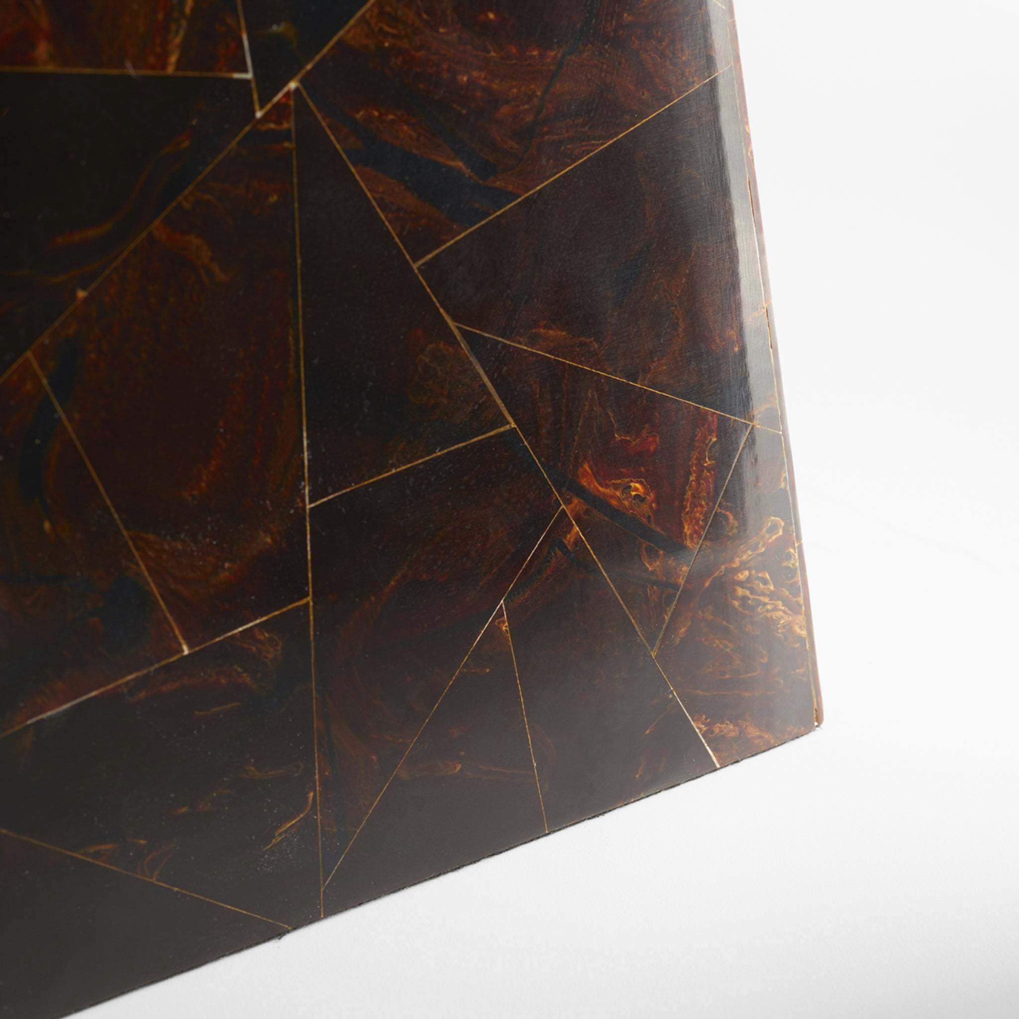 Taurus 24 X 9 inch Brown Accent Table