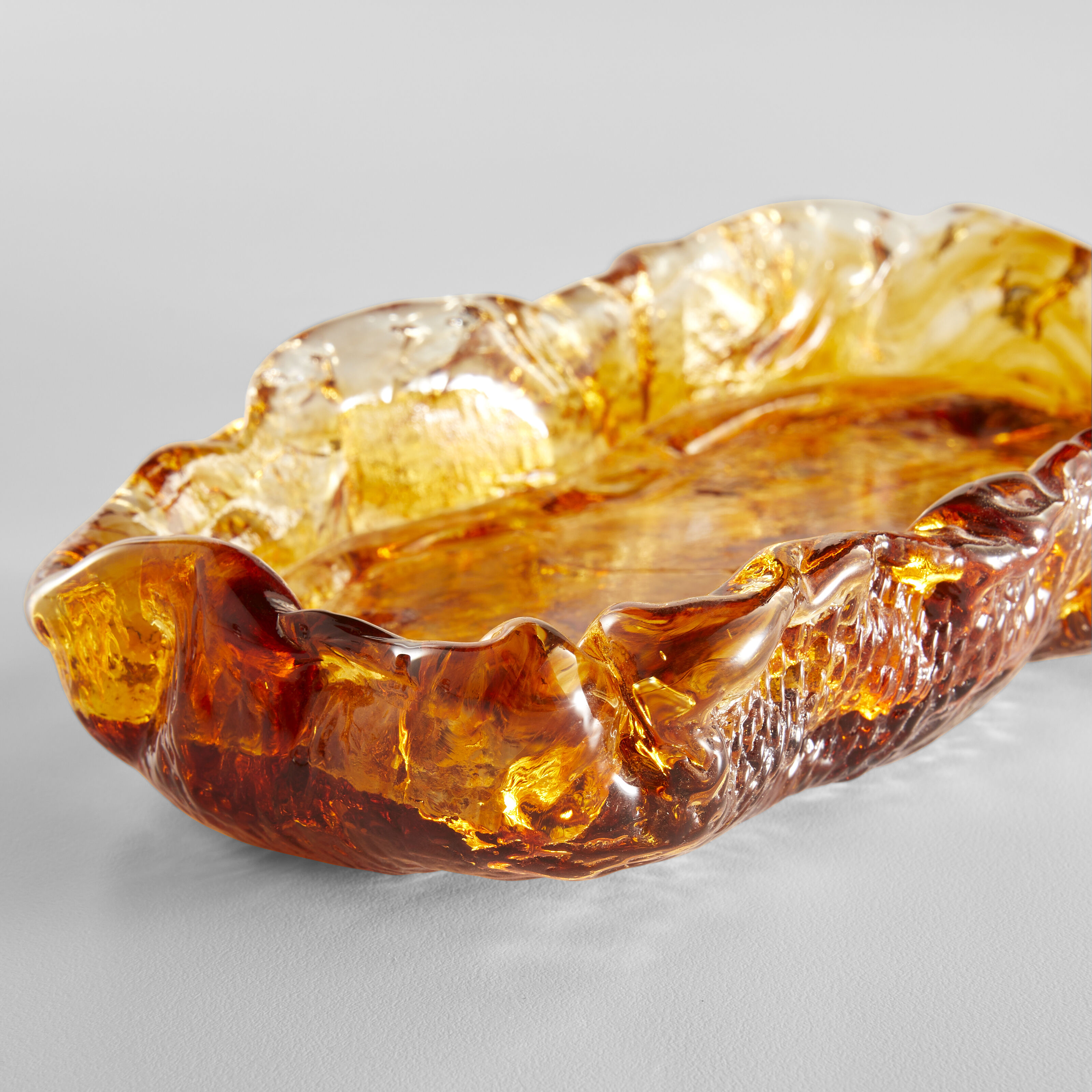 Molten Amber Tray, Large