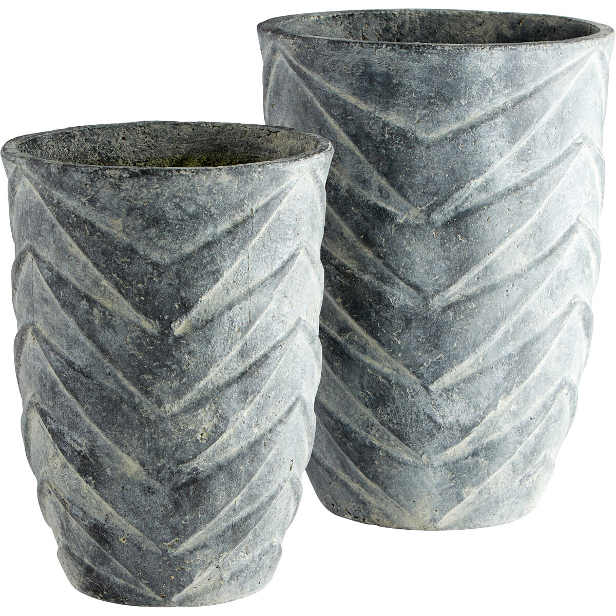 Bullard Pewter Gray Planter, Small