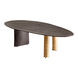 Draco 63 X 30 inch Bronze Coffee Table