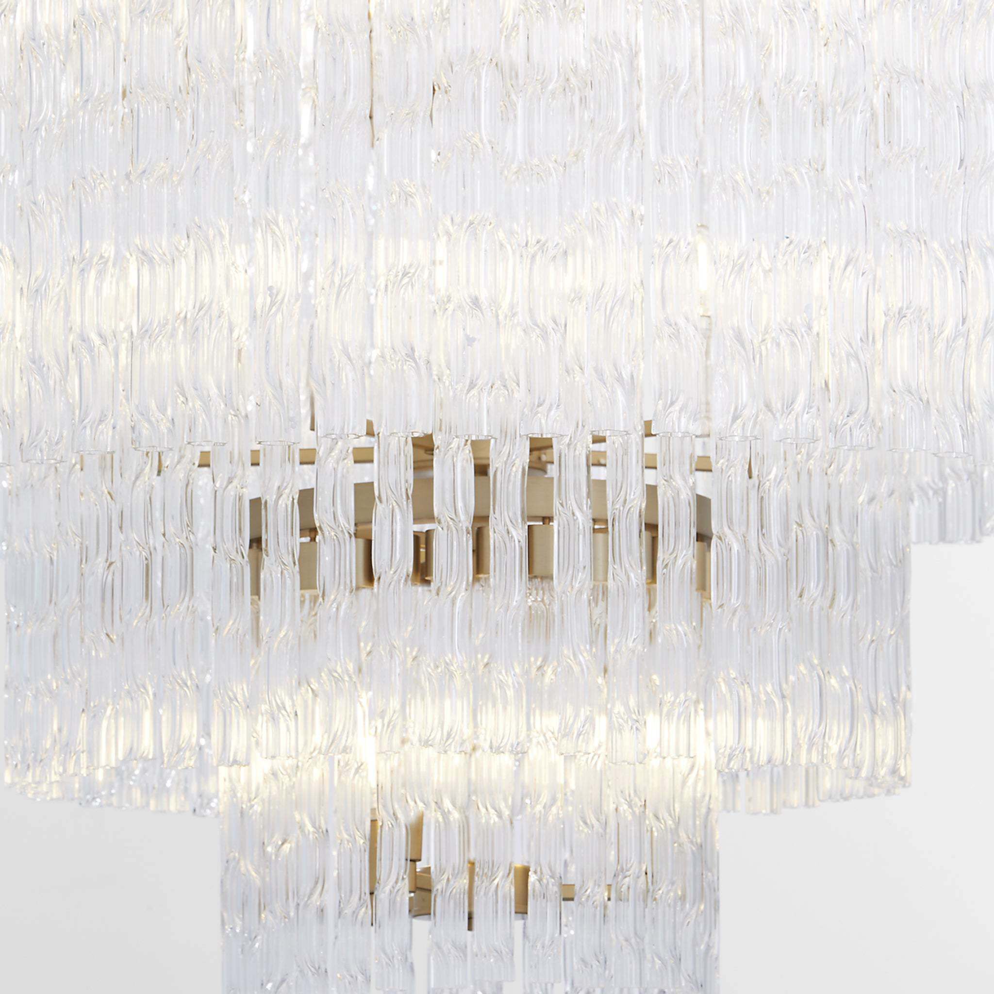 Nobel 18 Light 33 inch Aged Brass Chandelier Ceiling Light