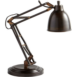 Right Radius 28 inch Bronze Table Lamp Portable Light