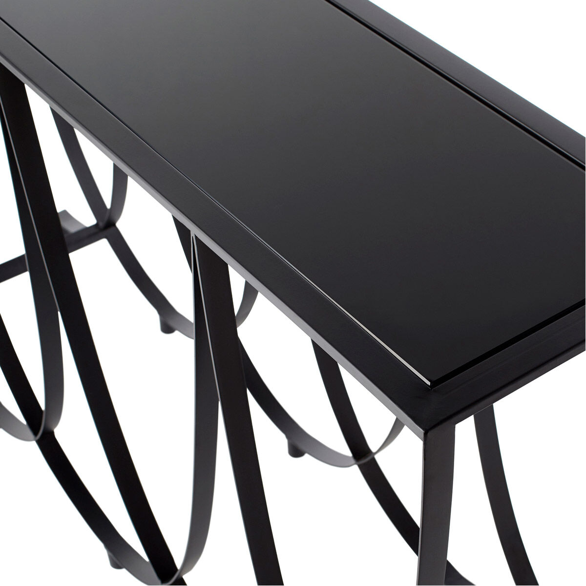 Suffolk 55 X 14 inch Graphite Console Table