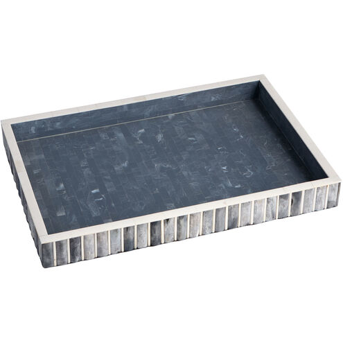 Lapis Blue and White Tray, Large