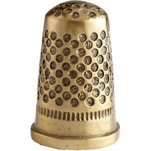 Sewing Thimble Token 6 inch Sculpture