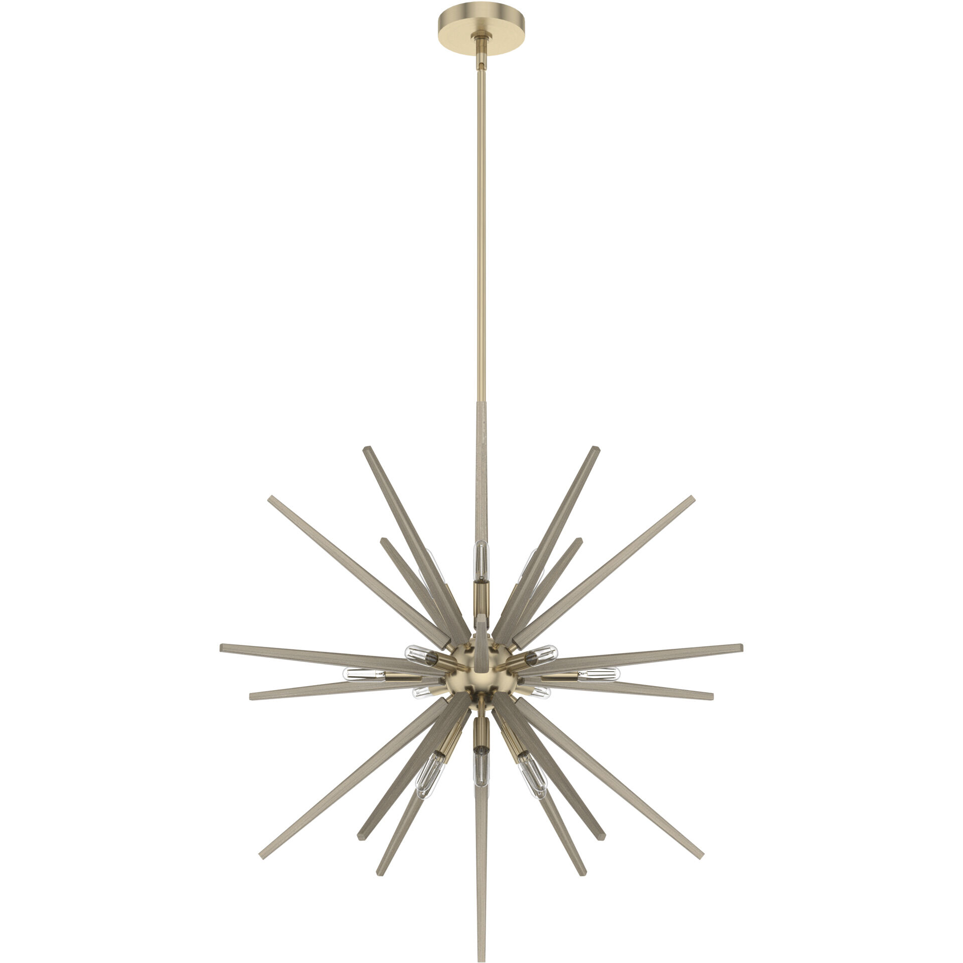 Jupiter Star 18 Light 30 inch Alturas Gold Pendant Ceiling Light