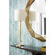 Statuette 41 inch 100.00 watt Brass Table Lamp Portable Light