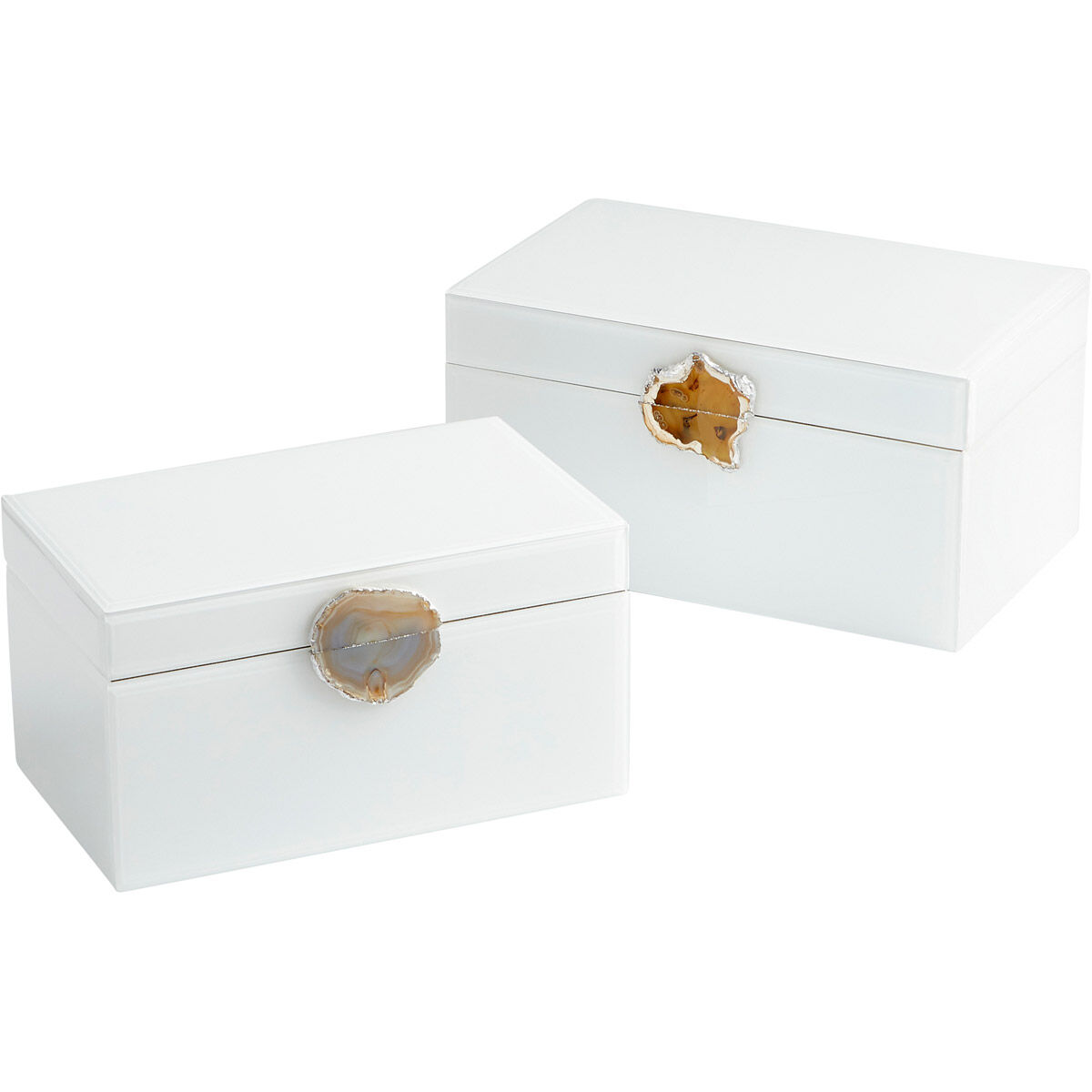 Bijou White Container