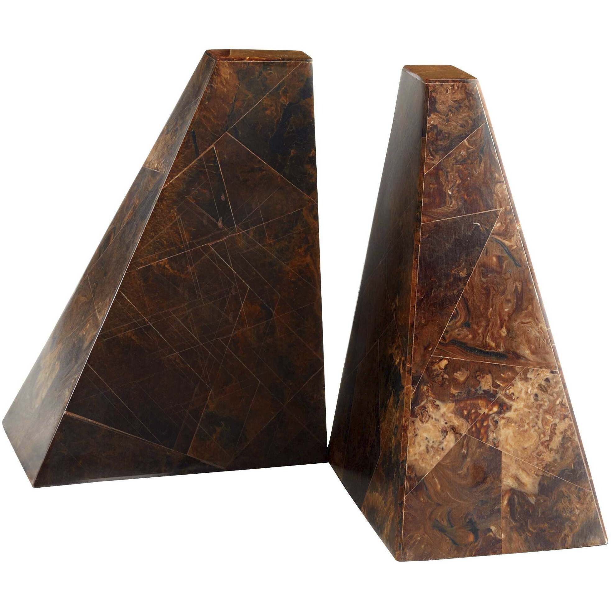 Taurus 6 X 4 inch Brown Bookends