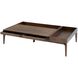 Match 63 X 40 inch Medium Brown Coffee Table