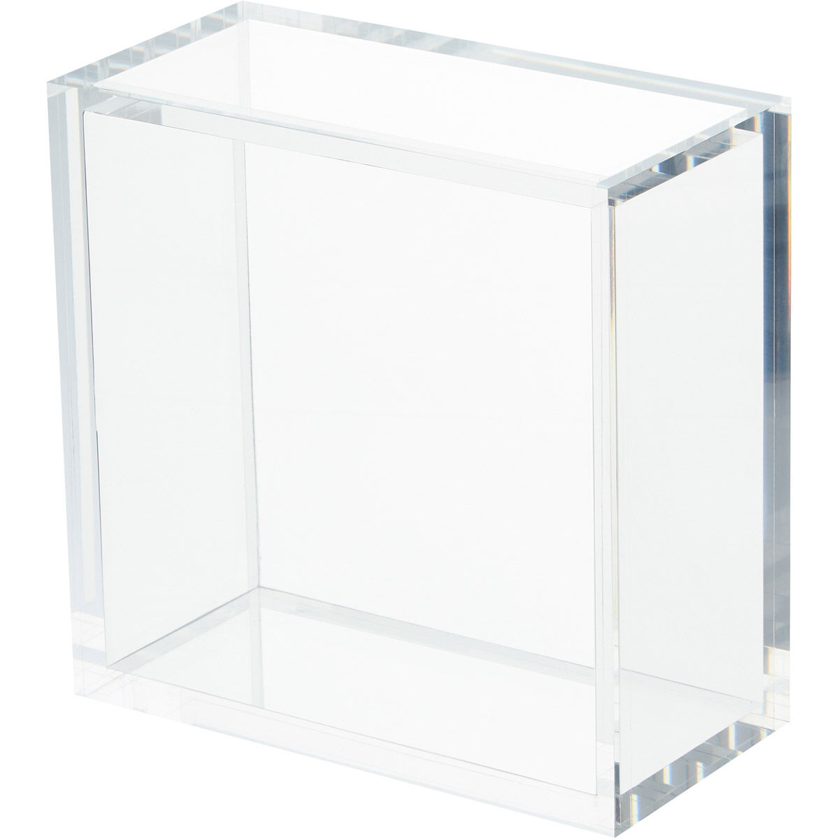 Ella 8 X 8 inch Clear Pedestal, Square