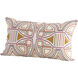 Ella 24 X 14 inch Multi Colored Pillow Cover