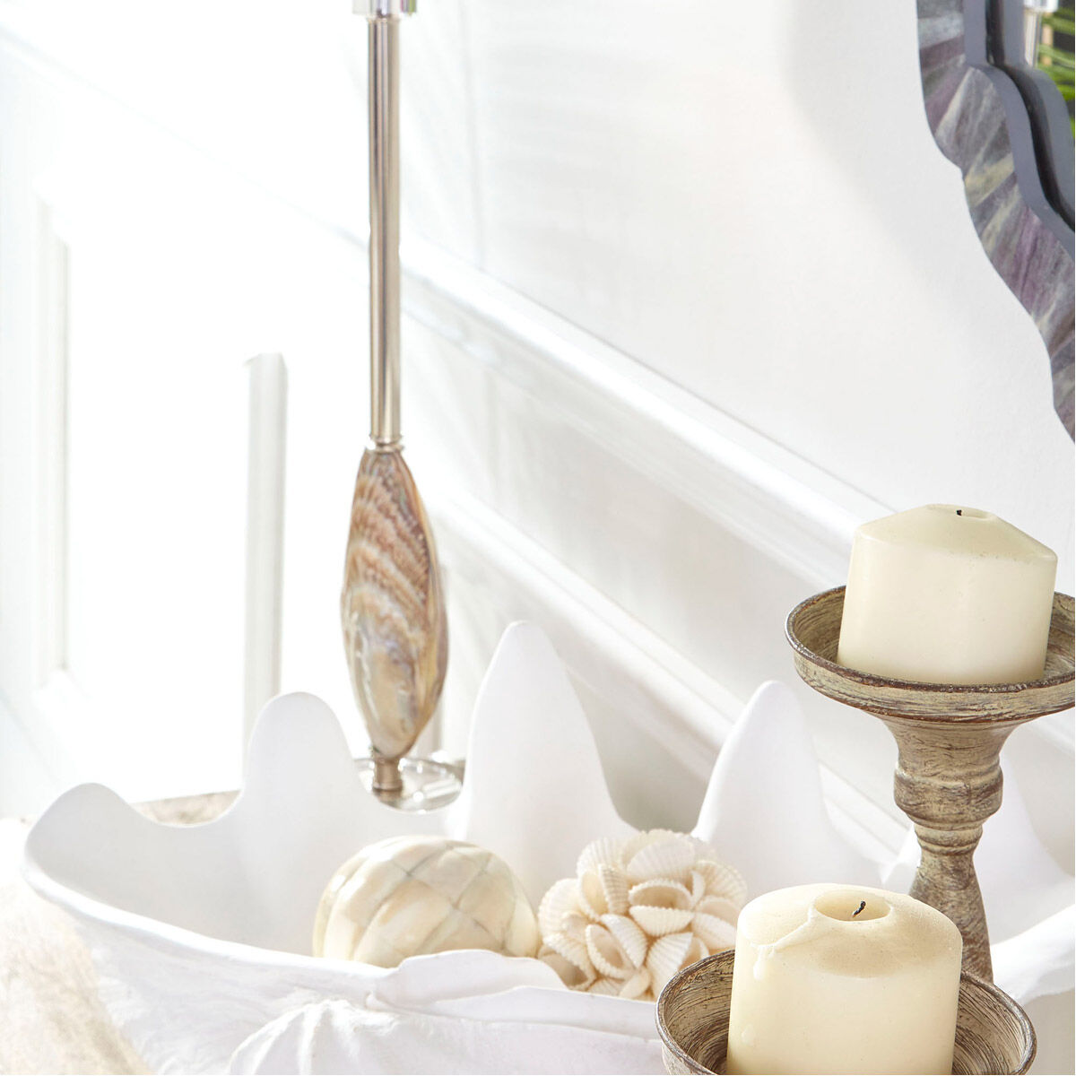 Clam Shell 21 X 9 inch Bowl