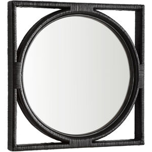 Pemba 24 X 24 inch Black Mirror, Small