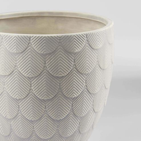 Nereus Grey Planter, Short-Large