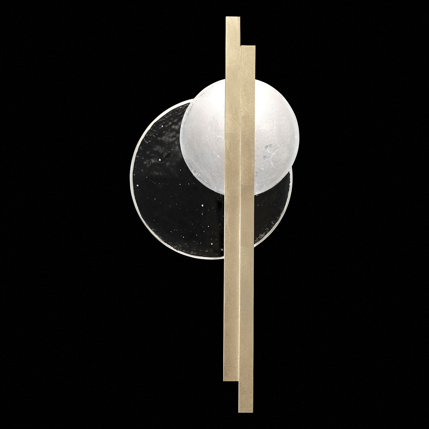 Selene 2 Light 11.5 inch Gold ADA Sconce Wall Light