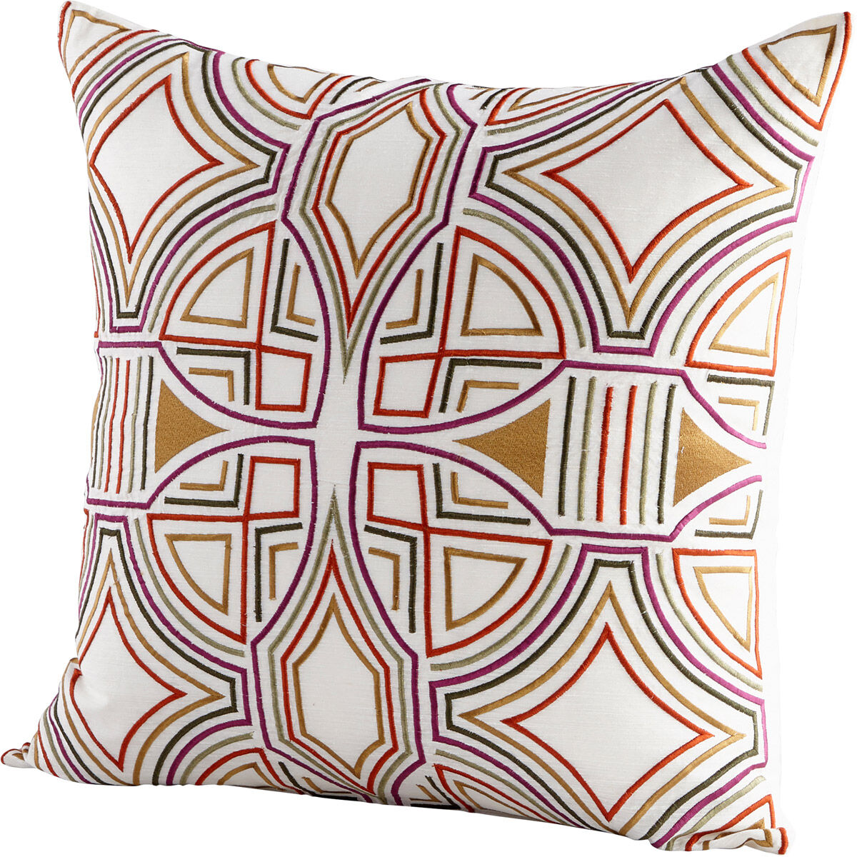 Ella 22 X 22 inch Multi Colored Pillow Cover