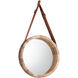 Canteen 37 X 20 inch Black Forest Grove Wall Mirror, Large