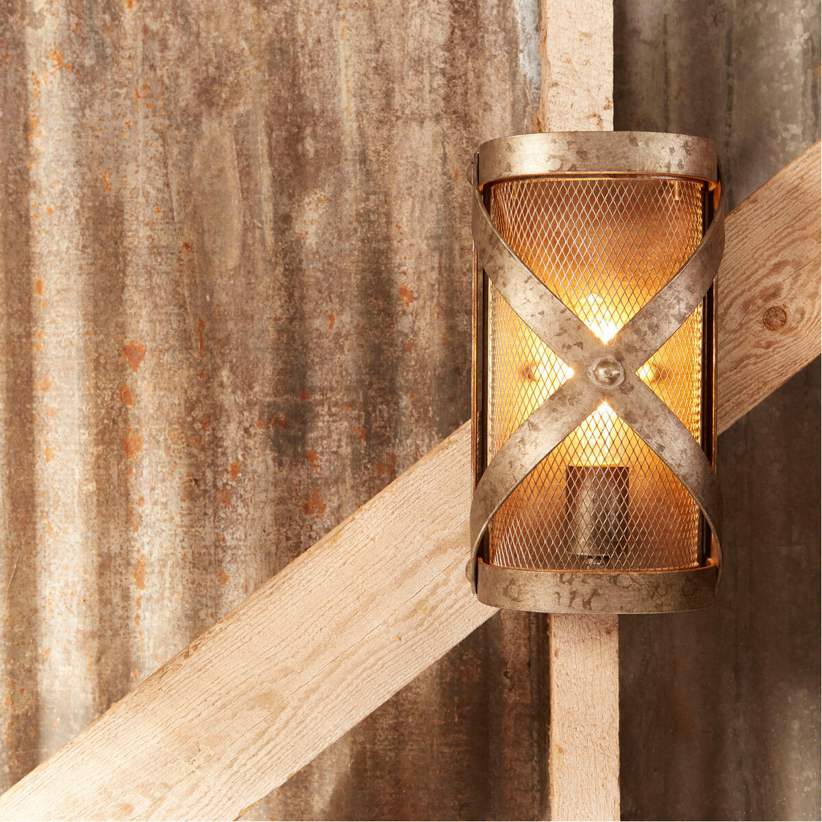 Byzantine 1 Light 7 inch Graphite Wall Sconce Wall Light