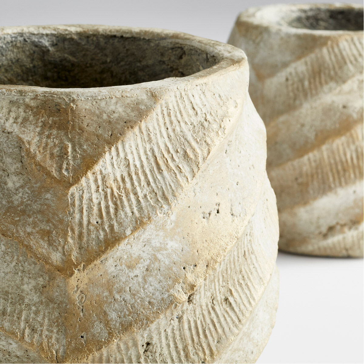 Cache Creek Brown Sandstone Planter, Large