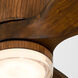 Mistral 56 inch Walnut Ceiling Fan