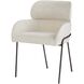 Julian Onyx and Off-White Dining Chair