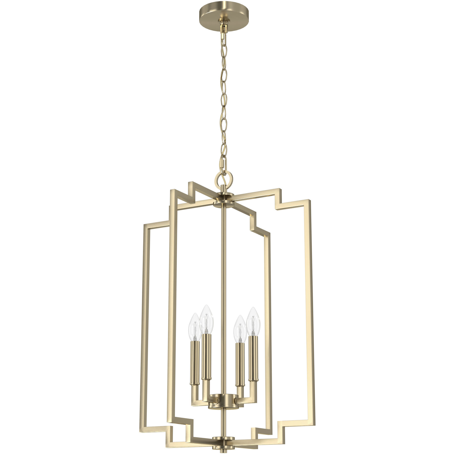 Zoanne 4 Light 18.5 inch Alturas Gold Pendant Ceiling Light