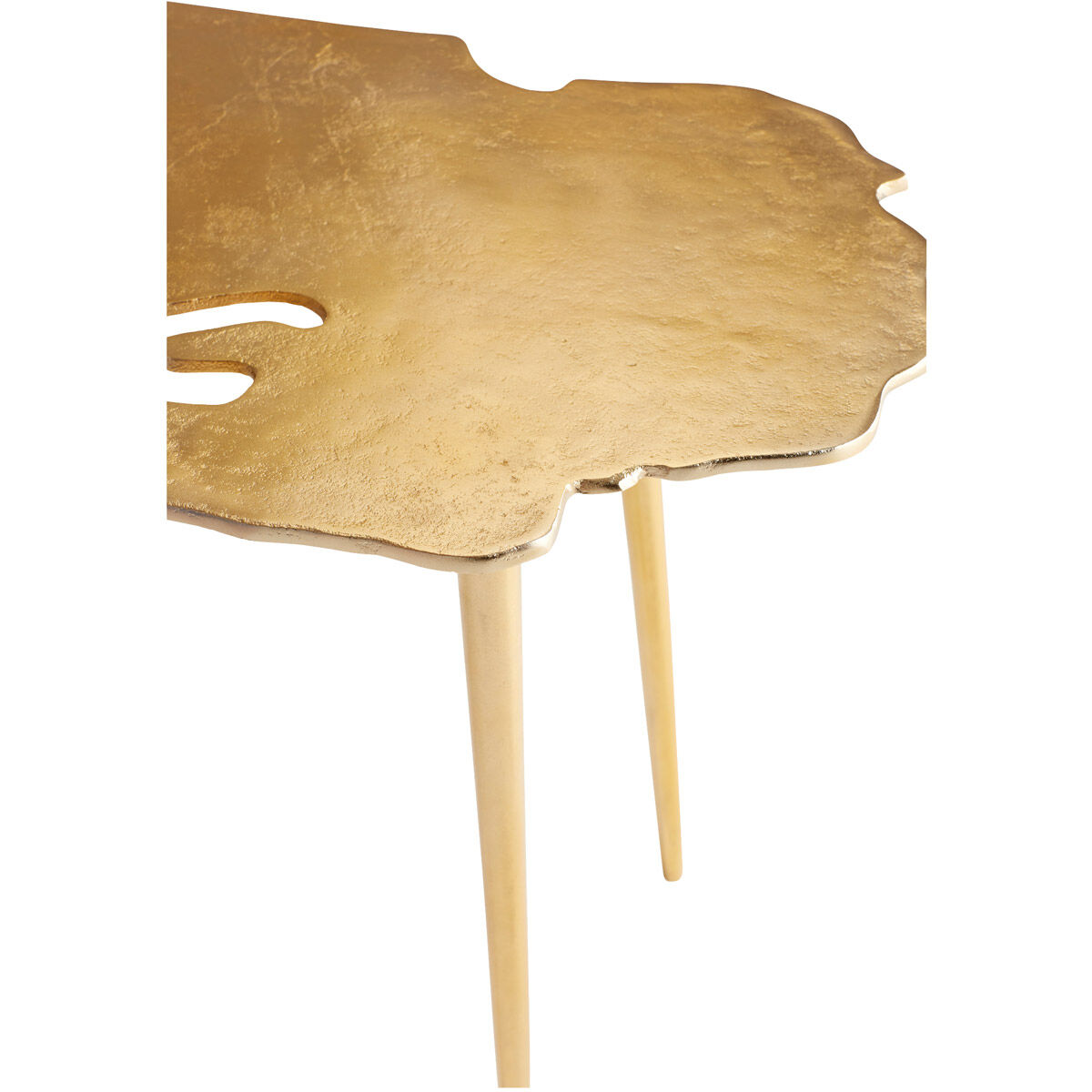 Atlas 42 X 18 inch Aged Gold Coffee Table