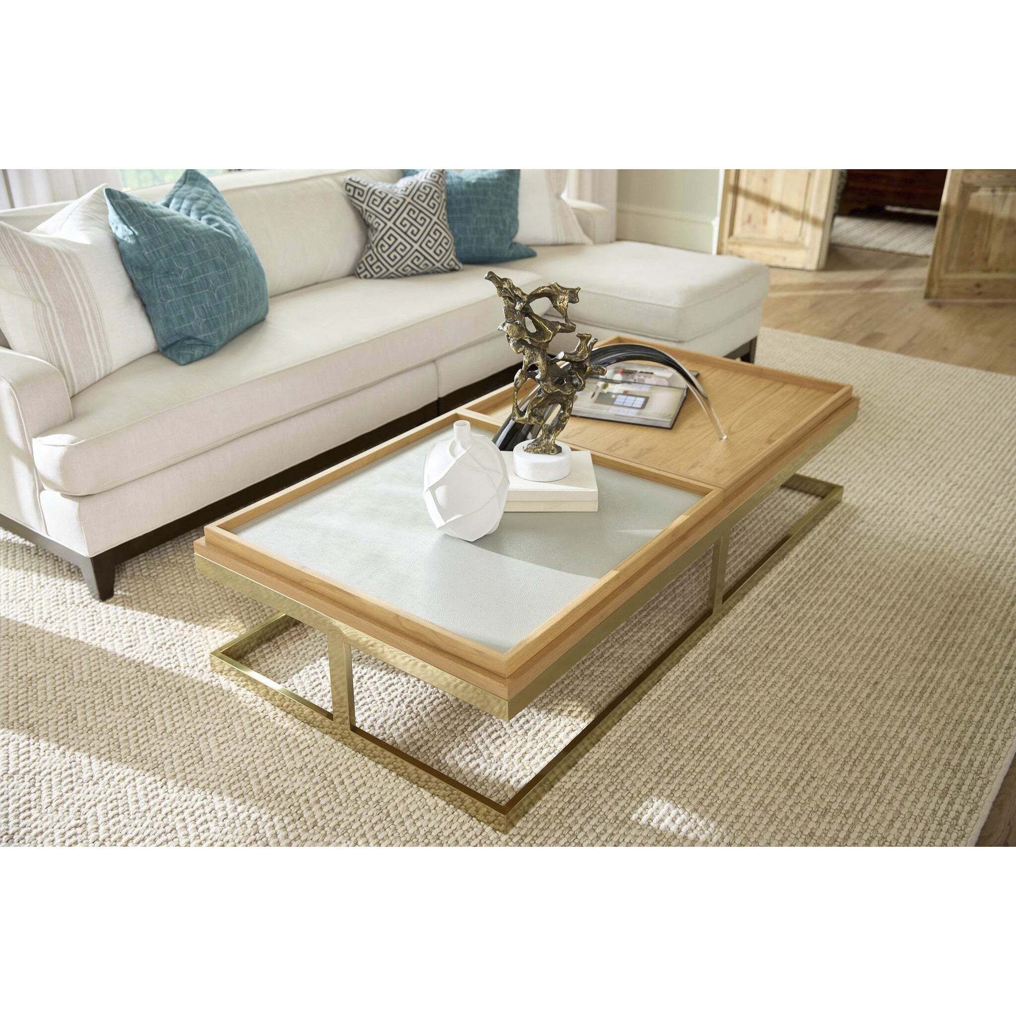 Cosmopolita 72.5 X 35 inch Brown Coffee Table
