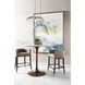 Parasol 1 Light 24 inch Matte Black Pendant Ceiling Light