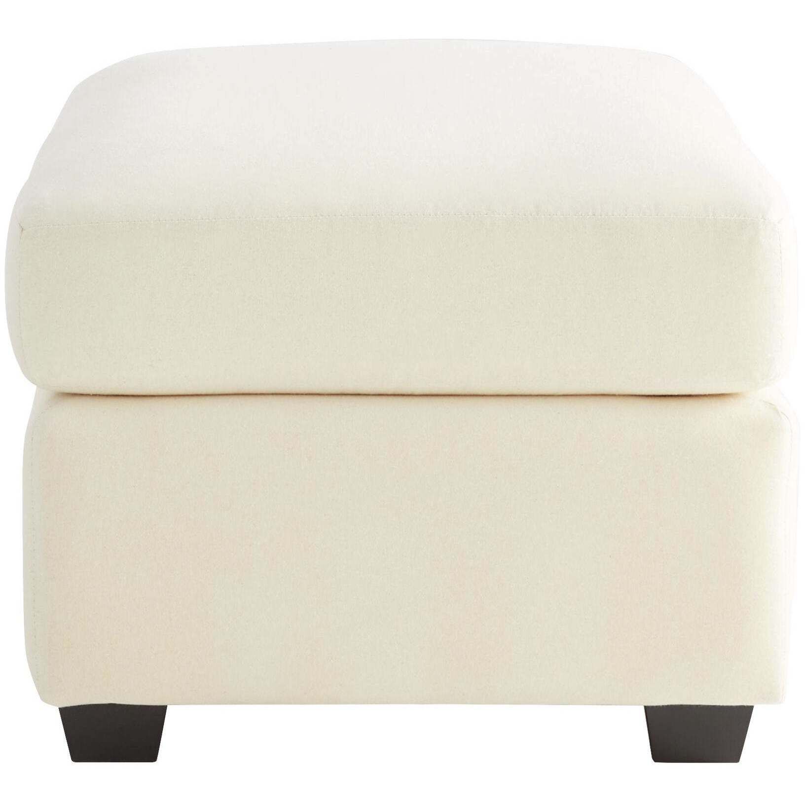 Sovente 18.5 inch Cream Ottoman