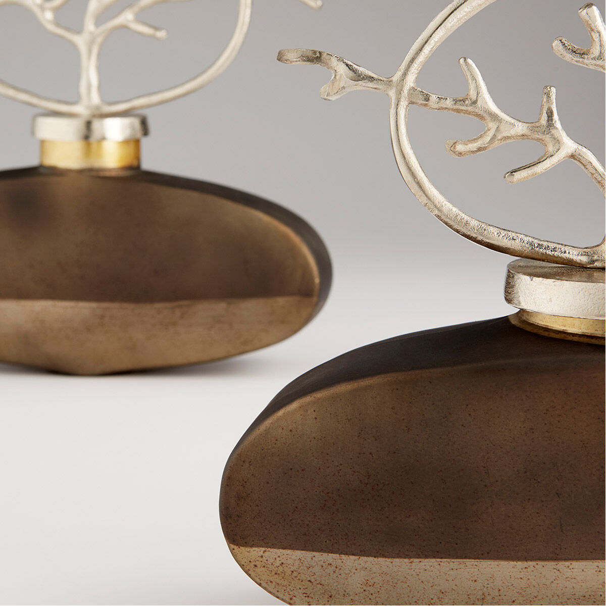 Round Viewleaf 12 X 11 inch Sculpture, Round