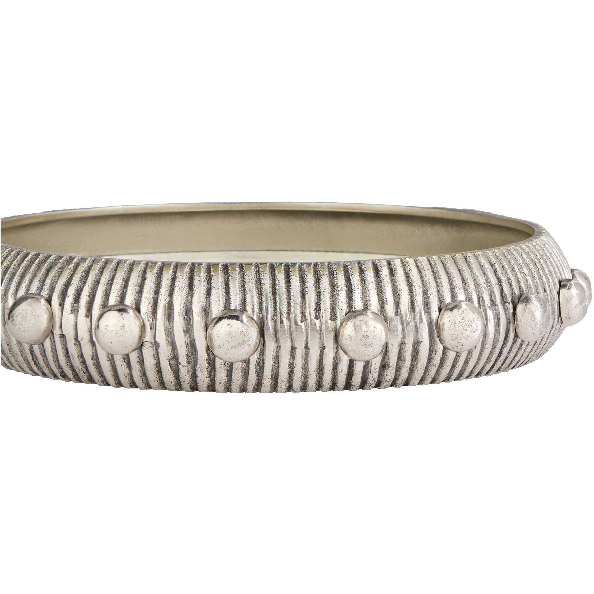 Batten Antique Nickel Tray, Small