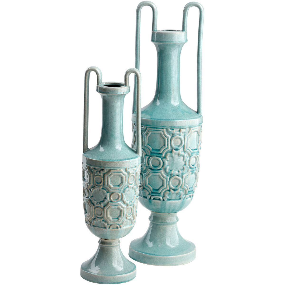 August Sky 24 X 7 inch Vase, Small