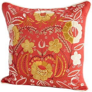 Ella 18 X 18 inch Multi Colored Pillow Cover