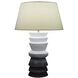 Rhodes 30 inch 60.00 watt Grey and Black Table Lamp Portable Light