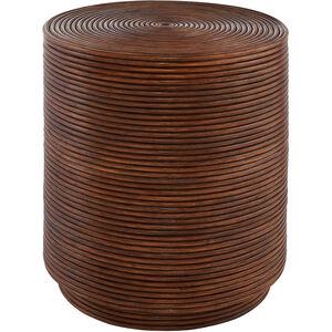 Papeete 25 X 24 inch Brown Side Table